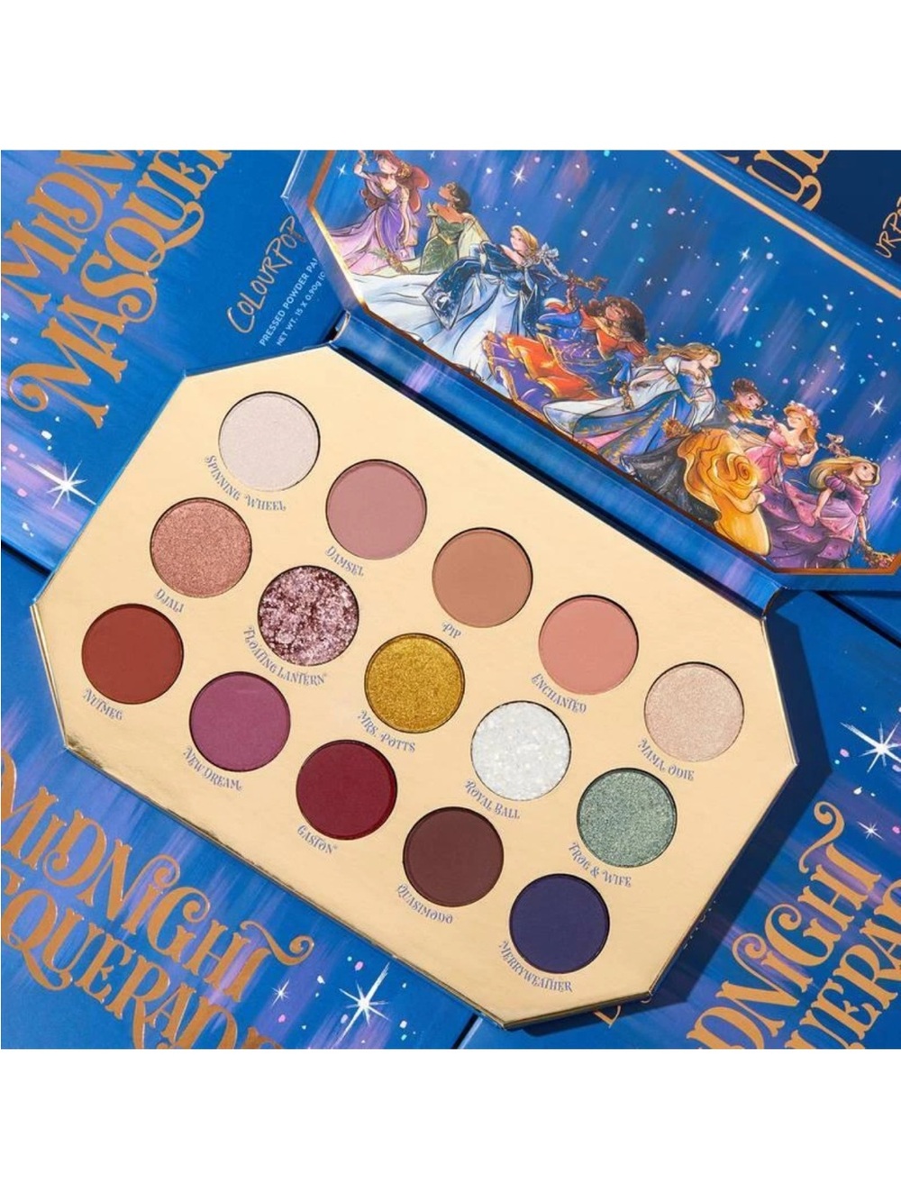ColourPop Disney Designer Collection - Midnight Masquerade Palette - OS